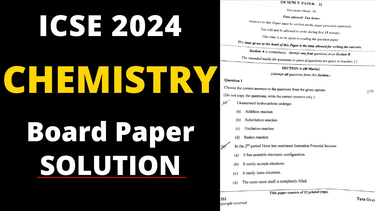 icse-class-10-chemistry-board-paper-2024-answer-key